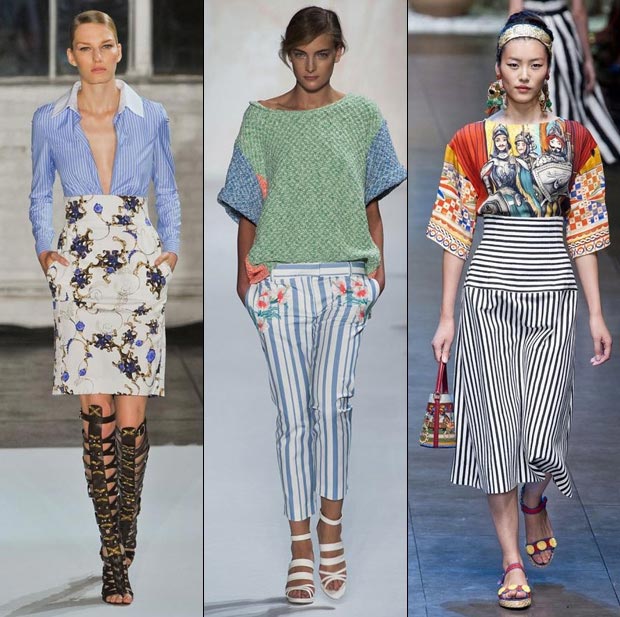 Mặc kẻ sọc cho mùa hè - 12