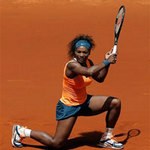 Thể thao - Serena - Garrigues: Suýt có sốc (TK Madrid Open)