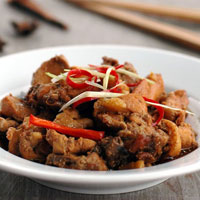 Ẩm thực - Ngon cơm với gà kho quế