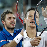 Thể thao - Berdych - Wawrinka: Hồi hộp đến cuối (BK Madrid Open)