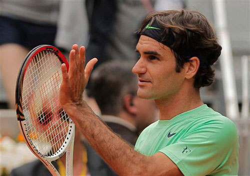 Rome Masters: Nole chung nhánh Nadal, Federer gặp khó - 2
