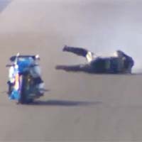 Thể thao - Tai nạn xe máy ở vận tốc 370km/h