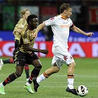 Bóng đá - Milan - Roma: Bất phân thắng bại