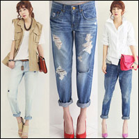Bí quyết mặc đẹp - Boyfriend jeans cho cô nàng tinh nghịch!