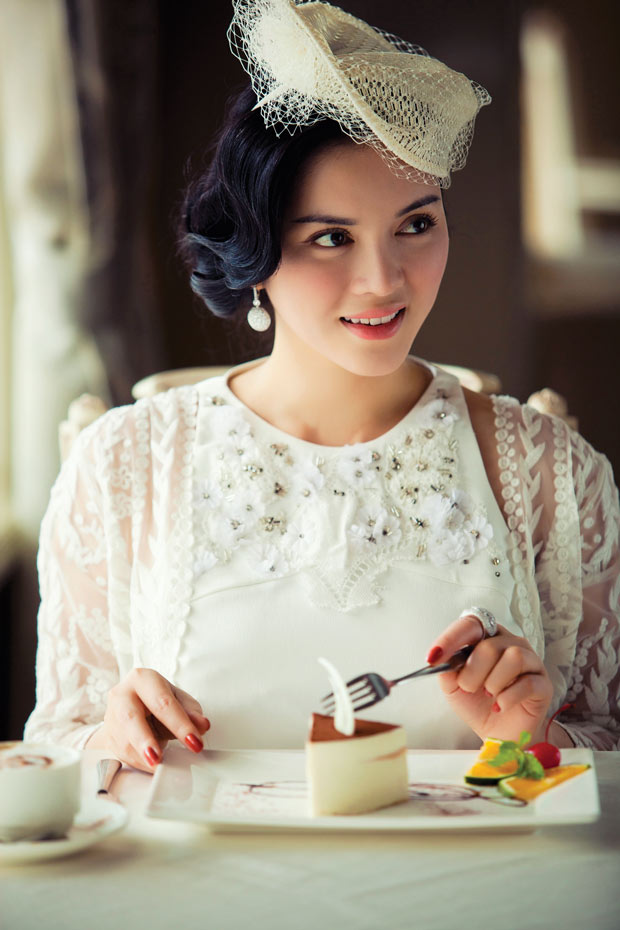 Lý Nhã Kỳ điệu với phong cách quý tộc - 5