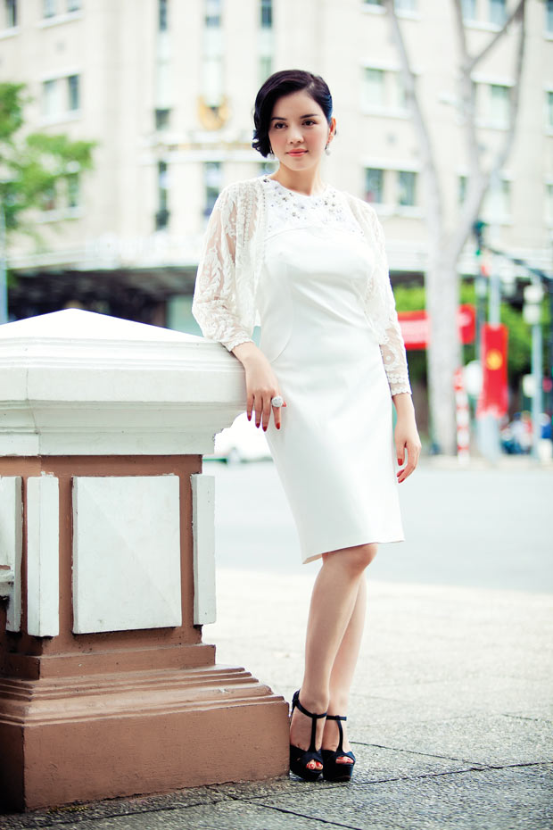 Lý Nhã Kỳ điệu với phong cách quý tộc - 10