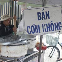 Thị trường - Tiêu dùng - Độc đáo: Phố chỉ bán cơm không ở Sài Gòn
