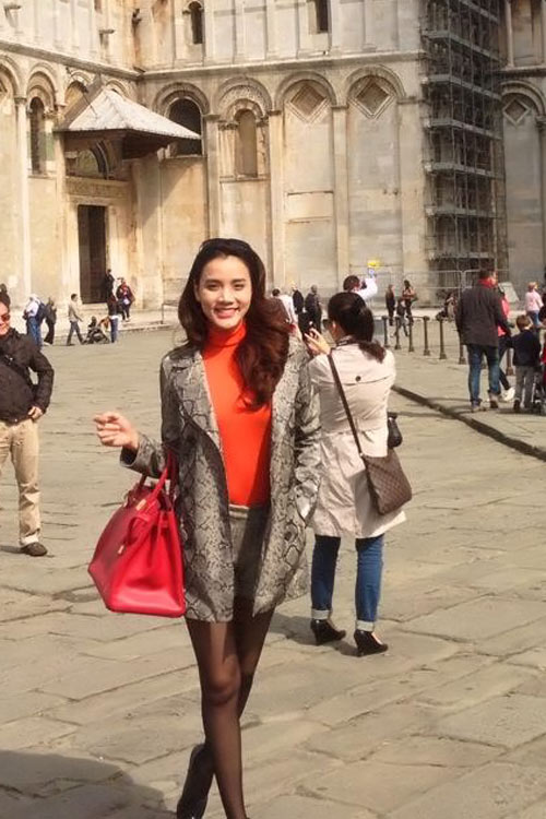 Nghệ sĩ Việt xinh tươi ở trời Âu - 13