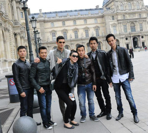 Nghệ sĩ Việt xinh tươi ở trời Âu - 8