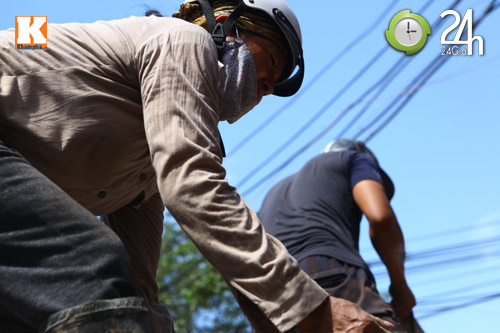 Vật vã mưu sinh trong nắng gắt 40 độ C - 9