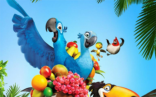 Vẹt xanh nổi loạn trong Rio 2 - 2