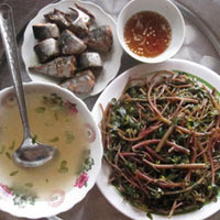 Ẩm thực - Chua dịu rau sam