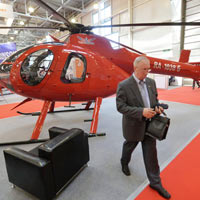 Tin tức trong ngày - Chùm ảnh: Triển lãm trực thăng quốc tế ở Nga