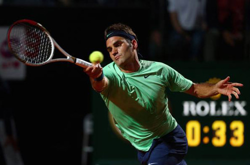 Federer - Janowicz: Gừng càng già càng cay (TK Rome Masters) - 1