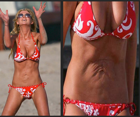 Ngại ngùng xem siêu sao diện bikini - 12
