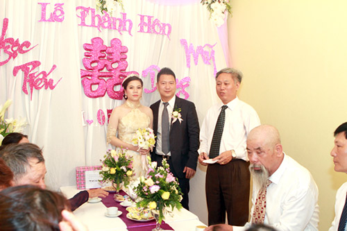 Mỹ Dung mang bầu vẫn làm cô dâu xinh - 7