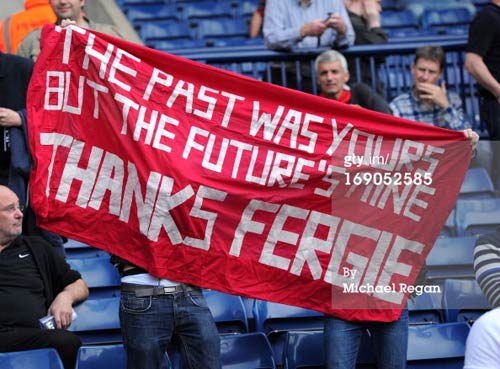 Hình ảnh Sir Alex lần cuối dẫn dắt MU - 4