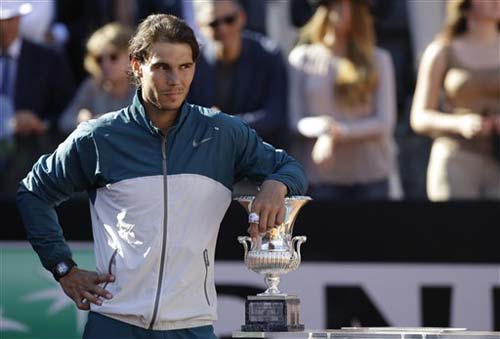 Video: Nadal đăng quang tại Rome Masters - 2