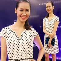 Xu hướng thời trang - Dương Thùy Linh giản dị vẫn rất cuốn hút