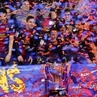 Bóng đá - Liga sau vòng 36: Barca nâng cúp