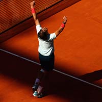 Thể thao - Những cú đánh đẹp nhất Rome Masters