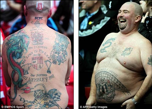Fan cuồng MU xăm hình siêu khủng - 6