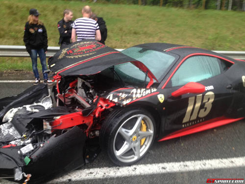 “Ngựa hoang, bò mộng” tử nạn tại Gumball 3000 - 9