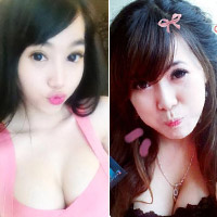 Bạn trẻ - Cuộc sống - Hot girl vờ "cute" cốt để khoe ngực