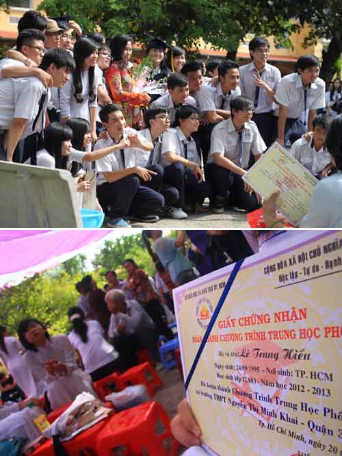 Mẹ khóc cùng con ngày chia tay mái trường - 15