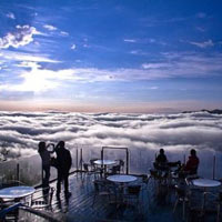 Du lịch - Phiêu bồng giữa biển mây trên đỉnh Unkai Terrace