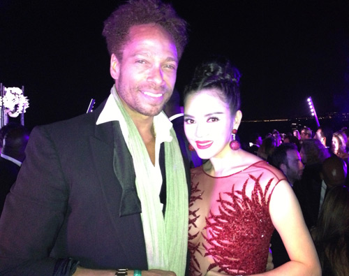 Lý Nhã Kỳ tiệc tùng với sao Hollywood - 12