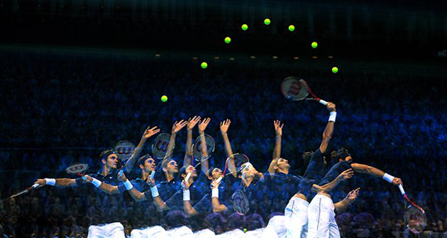 4. Thế còn Roger Federer?
Hầu như lép vế trước Nadal, đặc biệt trên sâu đất nện, nhưng Roger Federer vẫn có những cú giao bóng và thuận tay có thể đánh bại bất kỳ đối thủ nào trên mọi mặt sân. Federer chỉ không làm được điều đó thường xuyên trong thời gian gần đây mà thôi. Chủ sở hữu của kỷ lục 17 Grand Slam mất vài tháng để nghỉ ngơi và nạp lại năng lượng nên bị ảnh hưởng khá nhiều đến những thống kê con số: Lần đầu tiên kể từ năm 2000 Federer không có nổi danh hiệu nào trước khi dự Roland Garros.