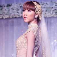 Bí quyết mặc đẹp - Ngọc Quyên hóa cô dâu lộng lẫy