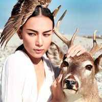 Người mẫu - Hoa hậu - Diệu Huyền thả hồn cùng thiên nhiên