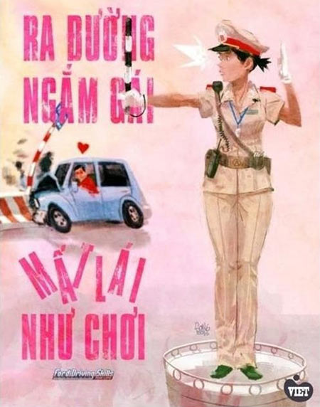 10 hình ảnh vui về cảnh sát giao thông - 6