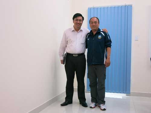 Cựu sao Arsenal sang VN đá giao hữu với B.BD - 1