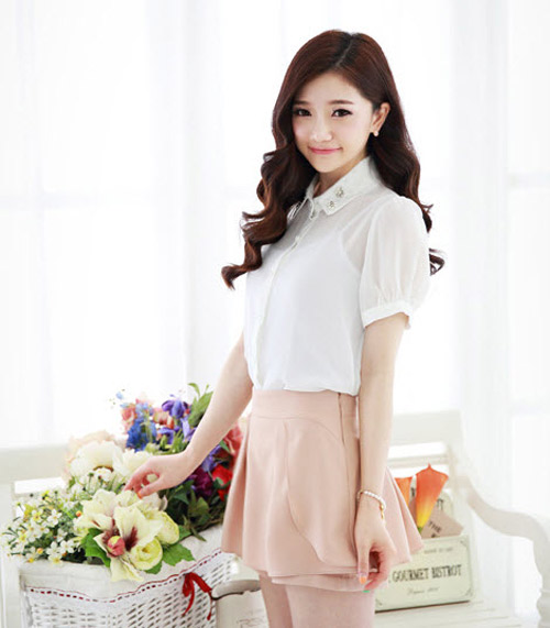 Sơ mi + chân váy cho cả tuần thanh lịch - 19
