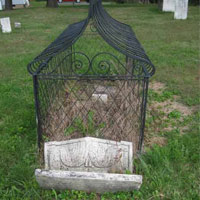 Phi thường - kỳ quặc - Lời đồn kỳ bí quanh 2 ngôi mộ bọc lồng sắt