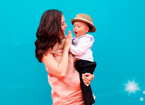 Thiên Lý lần đầu đưa quý tử đi sự kiện - 10