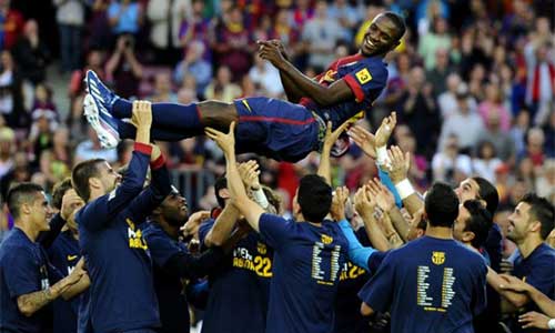 Hạ Malaga, Barca nối dài kỷ lục - 2