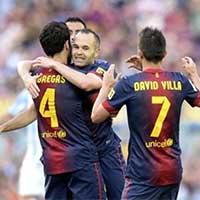 Bóng đá - Hạ Malaga, Barca nối dài kỷ lục