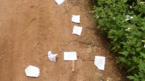 Thi Ngữ Văn: Thí sinh vẫn mang theo "phao" - 12