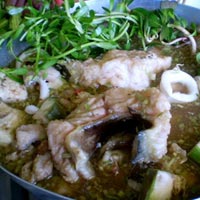 Ẩm thực - Rau dừa "hợp cạ" mắm kho