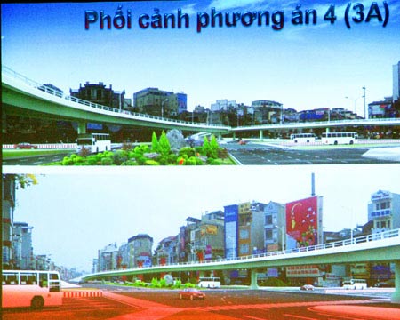 Đã có đồng thuận về cầu vượt Đàn Xã Tắc - 2