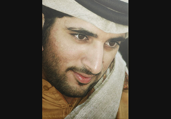 6.	Hoàng tử Sheikh Hamdan của Dubai nổi tiếng vì vẻ điển trai.