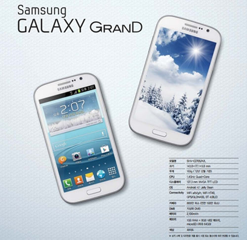 Samsung Galaxy Grand: cấu hình tốt, giá hấp dẫn - 1