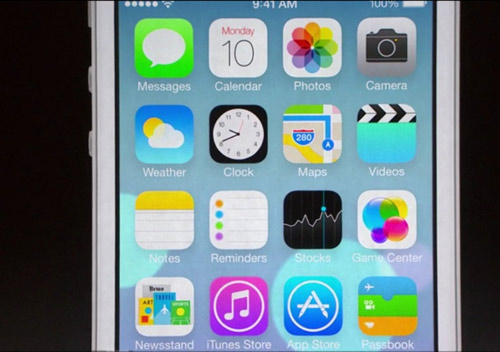 iOS 7 với giao diện phẳng trình làng - 3
