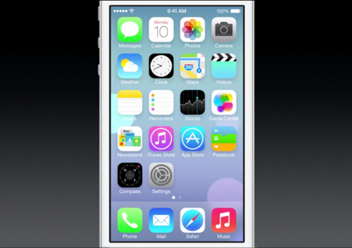 iOS 7 với giao diện phẳng trình làng - 4