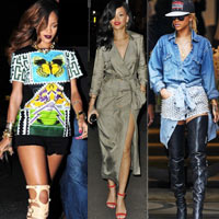 Bí quyết mặc đẹp - Rihanna: "Nữ quái" thời trang đường phố
