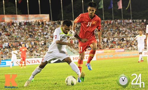U23 VN gây ấn tượng ở sân Thống Nhất - 12
